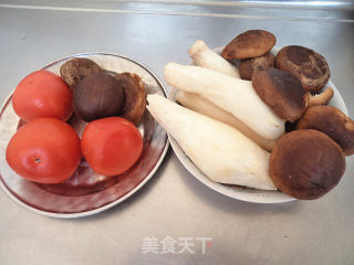 Stewed Mushrooms with Tomato recipe