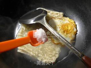 Rippled Noodles with Egg Kimchi recipe