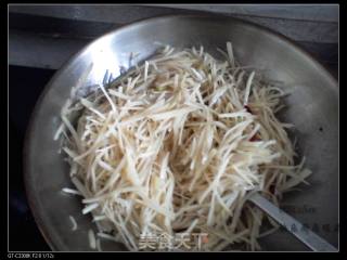 Hot and Sour Potato Shreds recipe