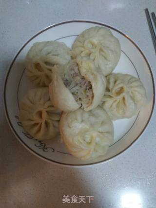 Pork and White Radish Buns recipe