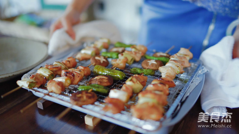 Japanese Chicken Skewers recipe