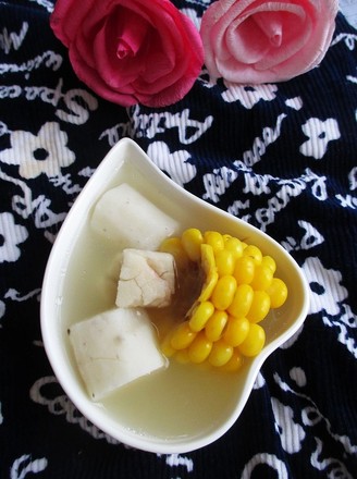 Corn Yam and Tuckahoe Soup recipe