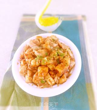 #信之美# Chicken Tender Tofu recipe