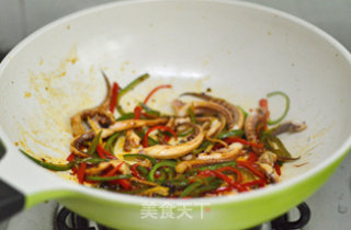 Squid with Double Pepper recipe