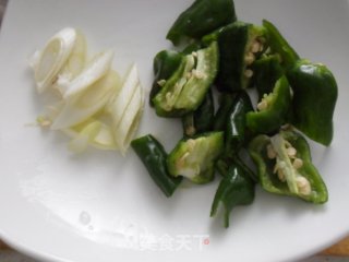 Fried Potato Chips with Onions recipe