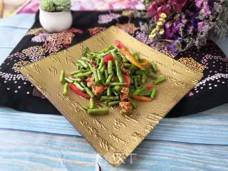 Stir-fried Cowpea with Oil Pile recipe