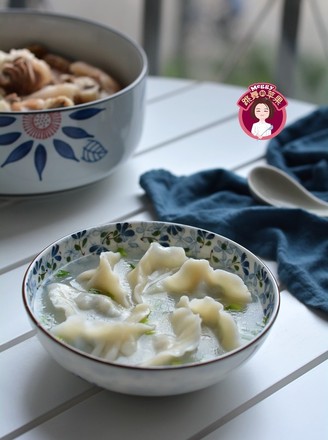 Knuckle Bone Alfalfa Soup Dumplings recipe