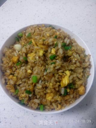 Fried Rice with Minced Meat recipe