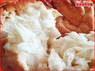 Braided Pork Floss Toast (one-time Fermentation) recipe