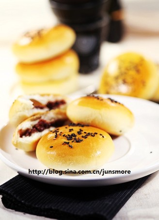 Red Bean Buns recipe