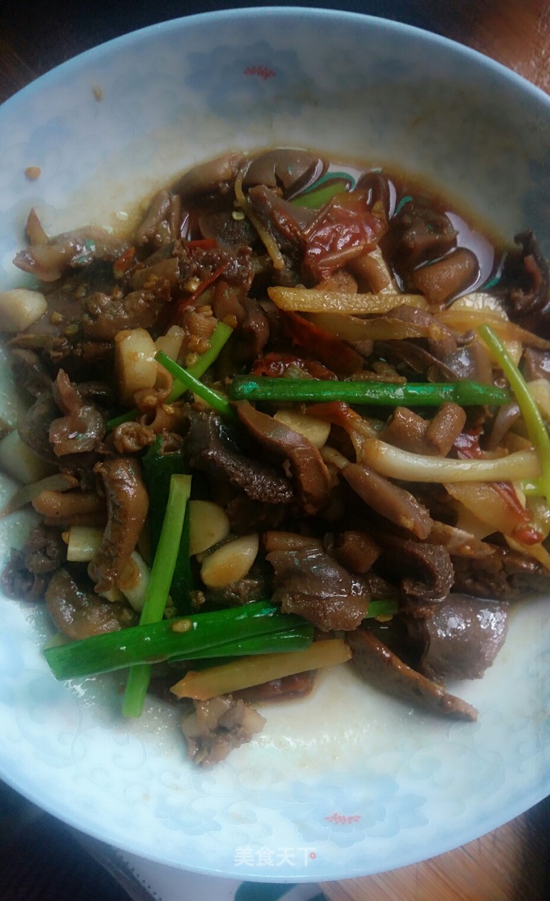 Spicy Stir-fried Duck Mixed