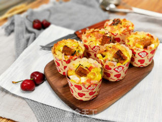 Salty Grilled Eel Muffin recipe