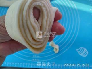 #aca烤明星大赛#milk-flavored Big Flower Roll recipe