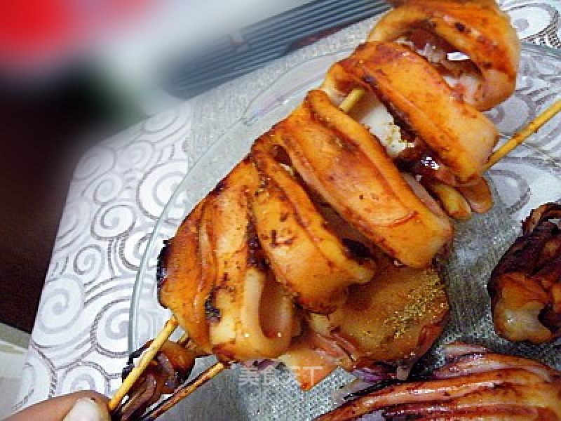 Japanese Style Grilled Squid recipe