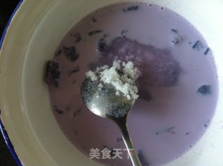Purple Sweet Potato Cake recipe