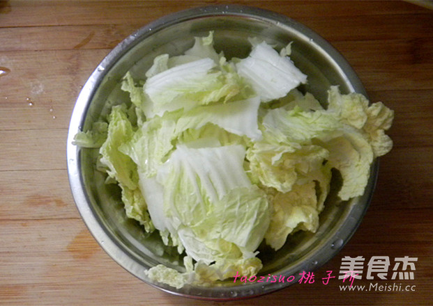 Milky Taro and Cabbage Soup recipe