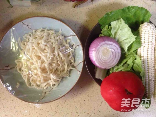 Vegetarian Braised Noodles recipe