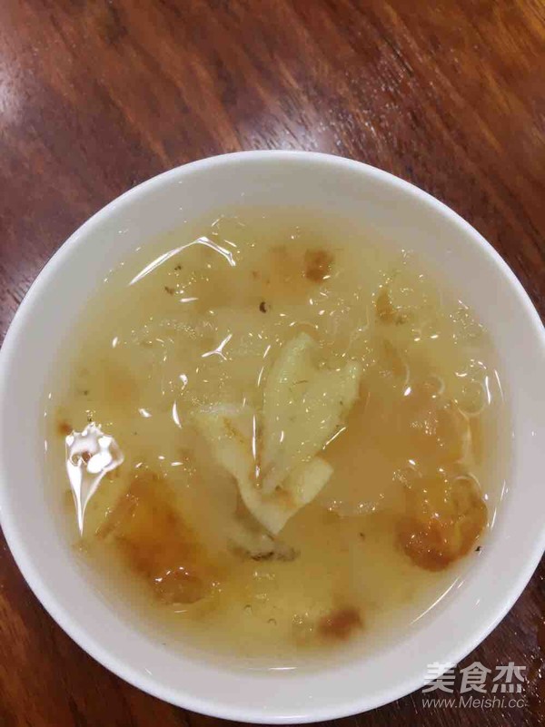 White Fungus, Peach Gum, Soap Jelly Rice, Stewed Small Flower Gum recipe