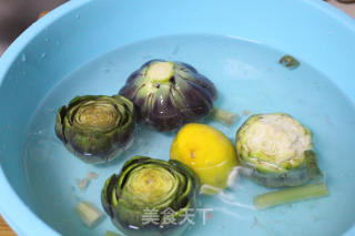 Braised Artichokes in Oil recipe