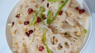 Cold Lotus Root Slices recipe