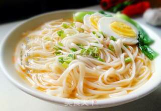 Scallion Egg Noodles recipe