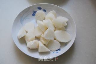 Food Also Talks about "mandarin Duck With"——【duck Meat and Yam Porridge】 recipe