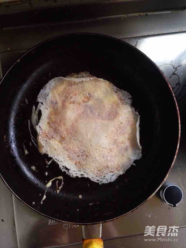 Bean Paste Egg Scallion Pancake recipe