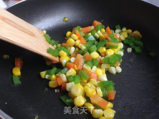 Three-color Fresh Vegetables recipe