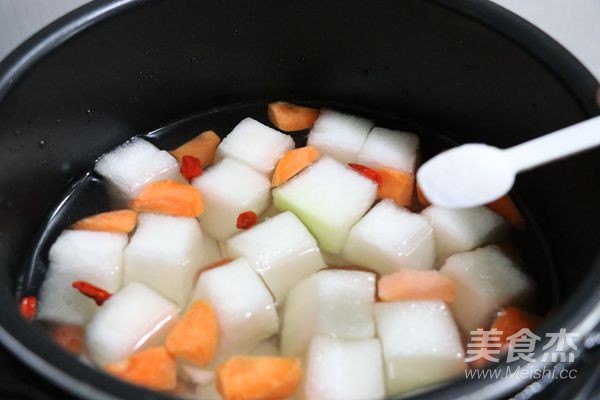 Winter Melon and Yam Soup recipe