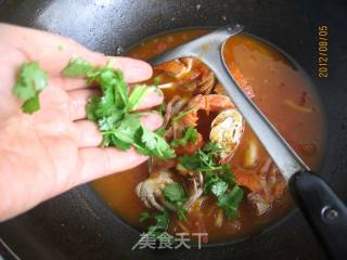 Tomato Sea Crab Soup recipe