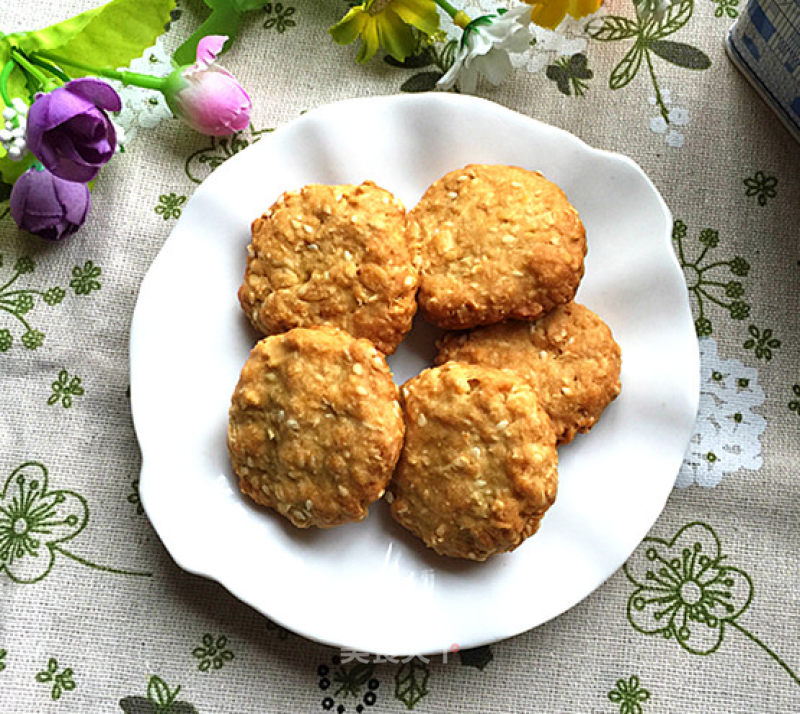 Oatmeal Sesame Buns recipe