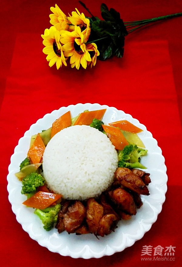 Teriyaki Chicken Drumstick Rice recipe