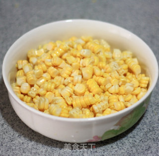 Nutritious Breakfast---fresh Milk Corn Juice + Corn Cake recipe