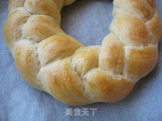 Christmas Wreath Bread recipe