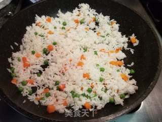 Luncheon Meat and Egg Fried Rice recipe