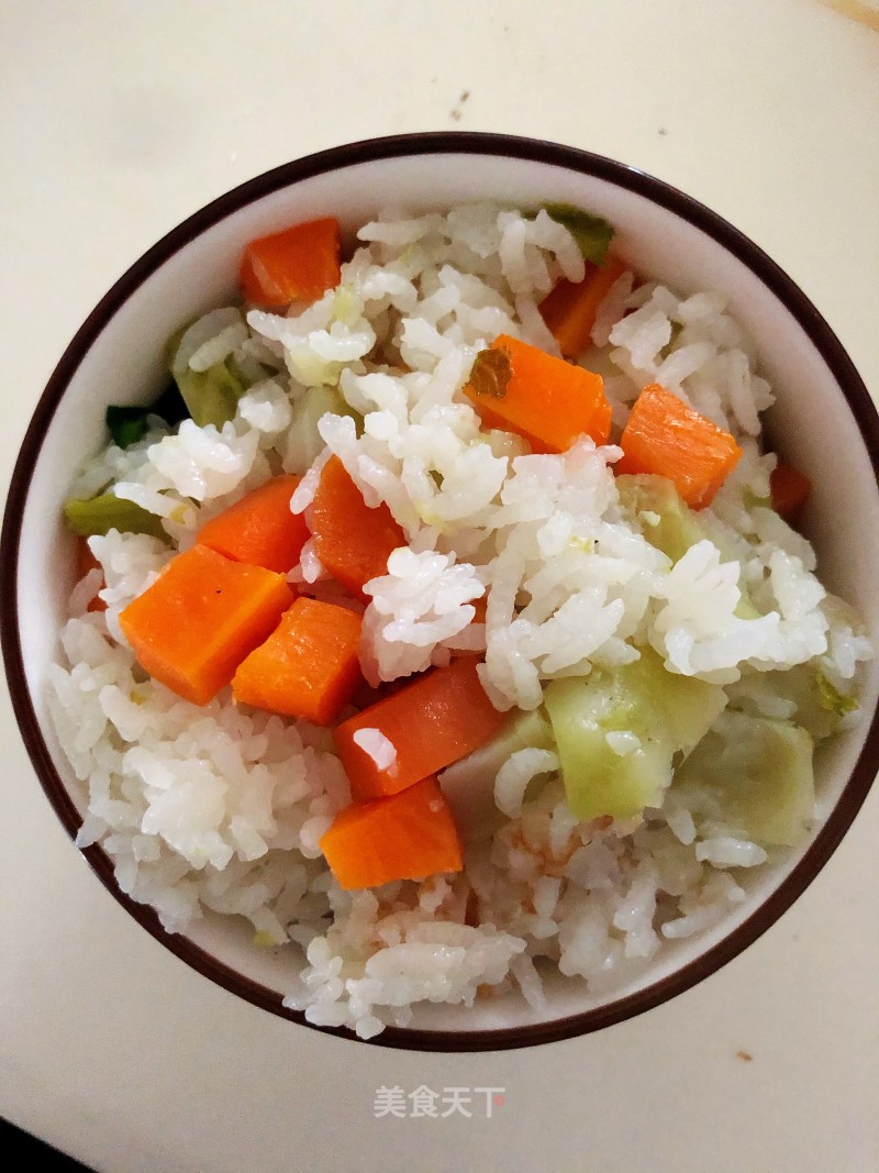 Ercai Carrot Braised Rice recipe