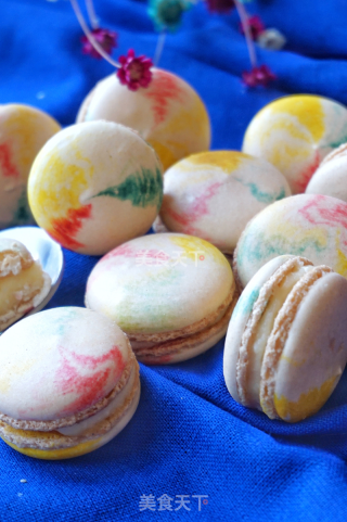 #柏翠大赛#colorful Macarons recipe