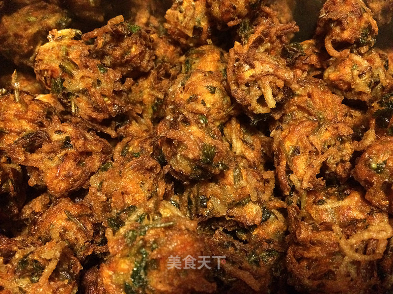 Fried Vegetarian Meatballs recipe