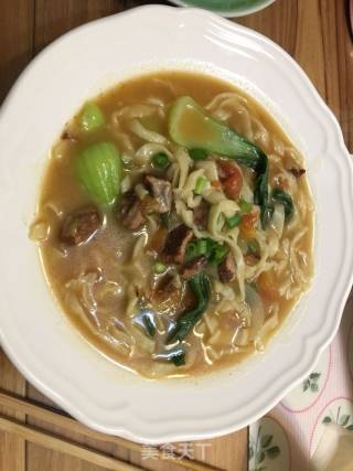 Tomato Beef Noodle recipe