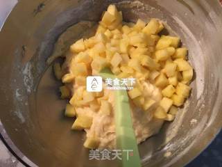 #aca烤明星大赛#pineapple Crisp Cake recipe