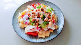 Fruit and Vegetable Yogurt Salad recipe