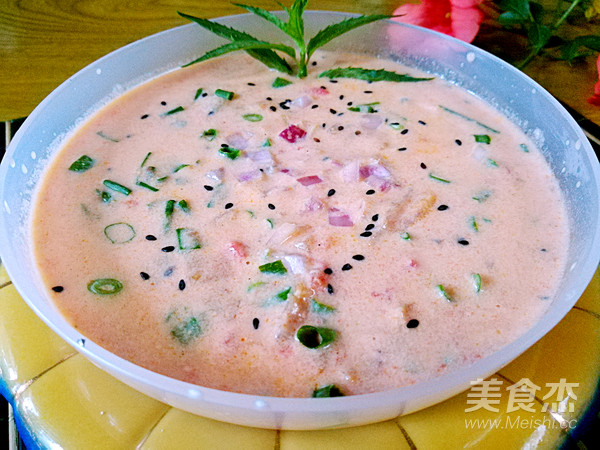 Tomato Onion Milk Soup recipe