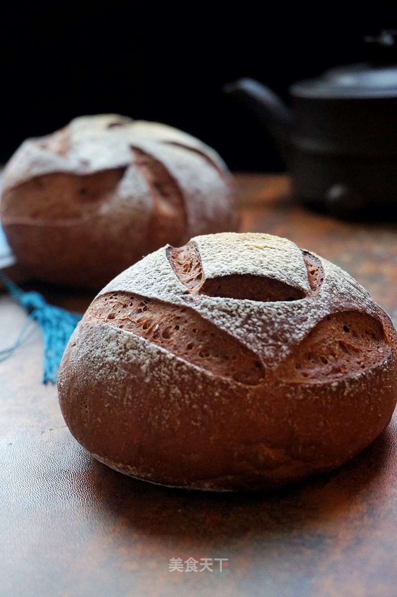 #柏翠大赛#whole Wheat Chocolate Cheese Bun recipe