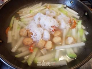 Shrimp, Dried Taro, Shredded Radish recipe