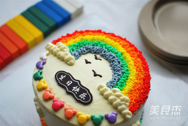 Rainbow Cake recipe