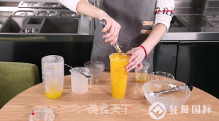 Net Red Fruit Tea-domineering Orange recipe