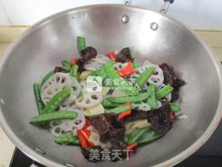 Stir-fried recipe