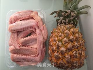 Stir-fried Duck Wings with Pineapple recipe