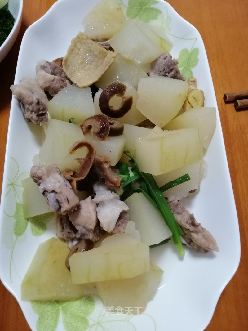 Hawthorn and Winter Melon Pork Ribs Soup recipe