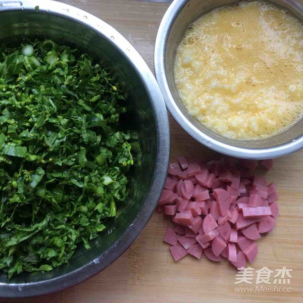 Choi Sum Egg Fried Rice recipe